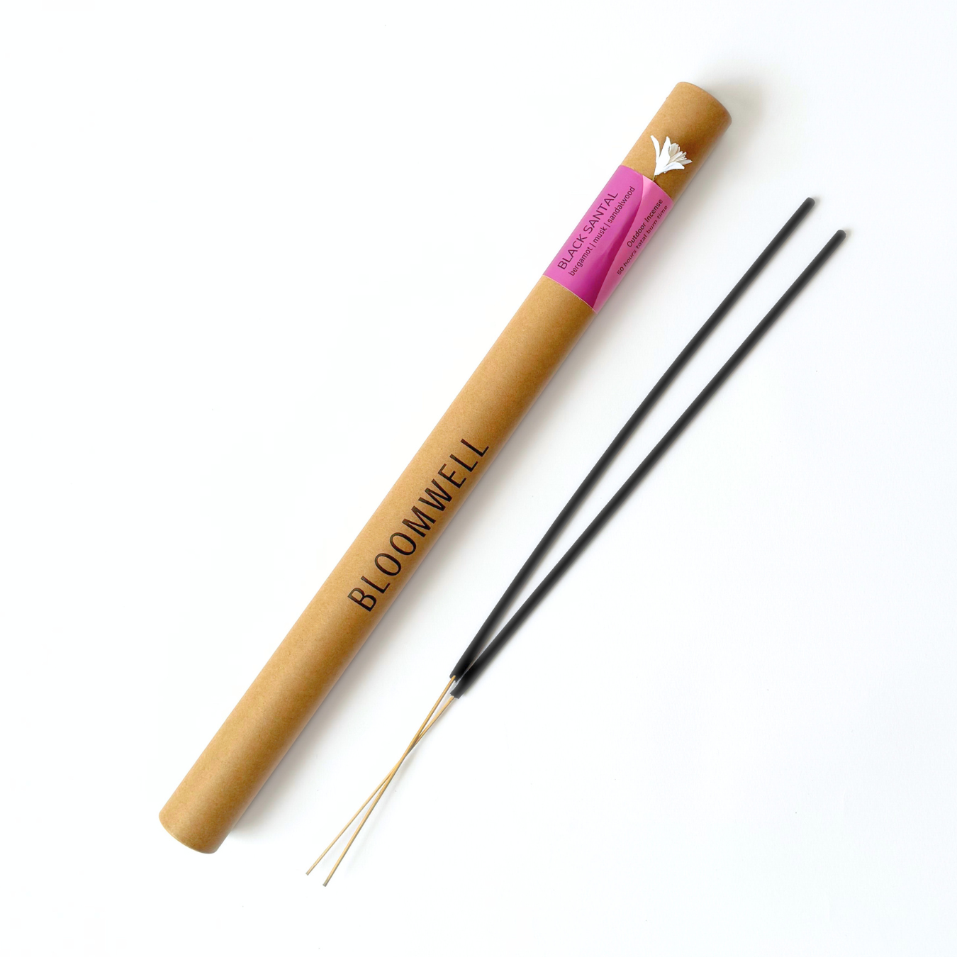 BLACK SANTAL - OUTDOOR/JUMBO INCENSE STICKS