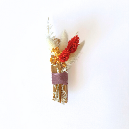 PALO SANTO & FLORAL BUNDLE - AUTUMN ORANGE
