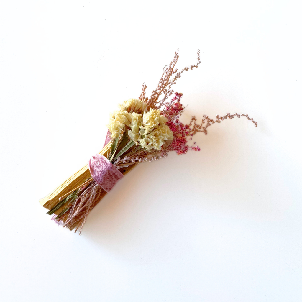 PALO SANTO & FLORAL BUNDLE - PINK HUES