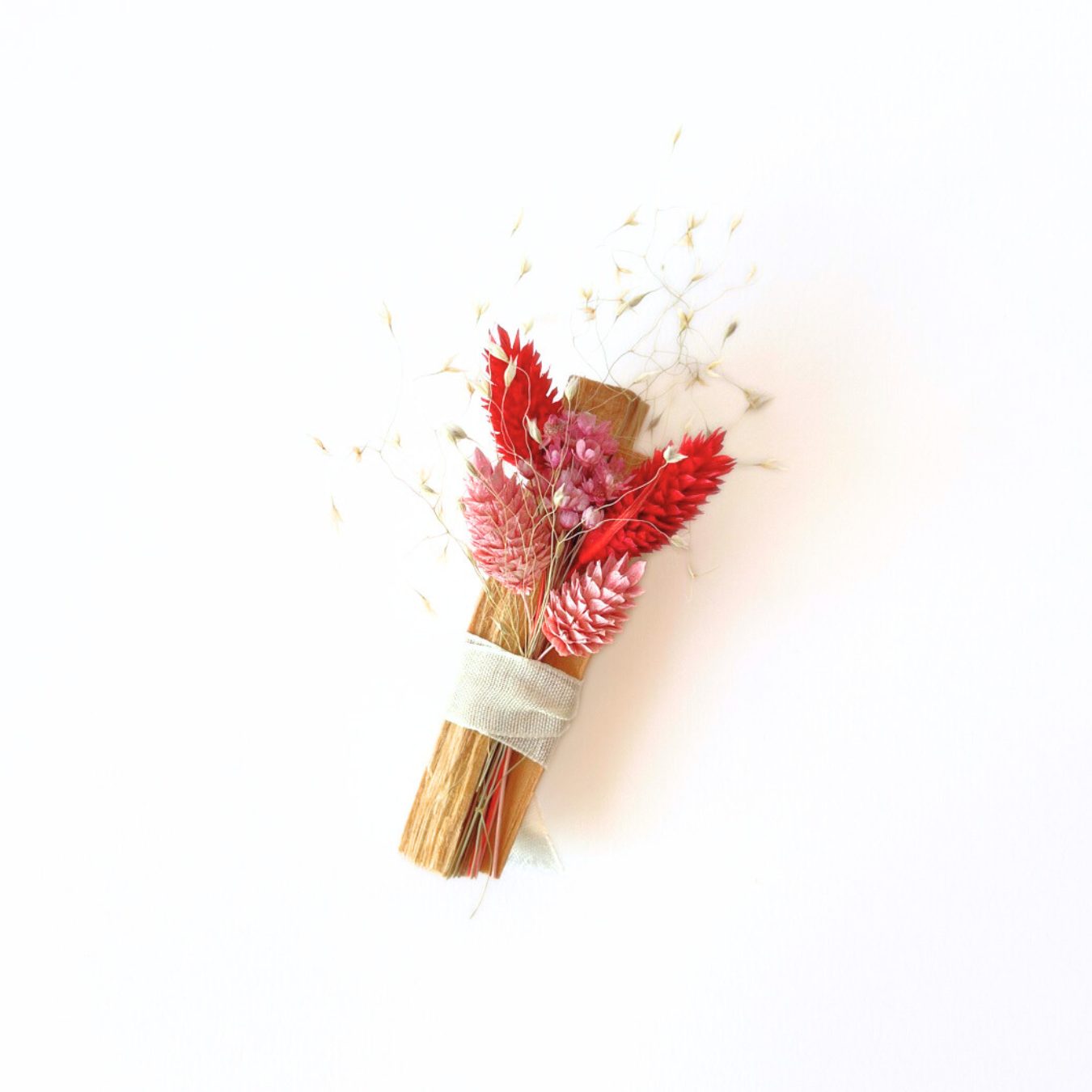 PALO SANTO & FLORAL BUNDLE - PINK & RED
