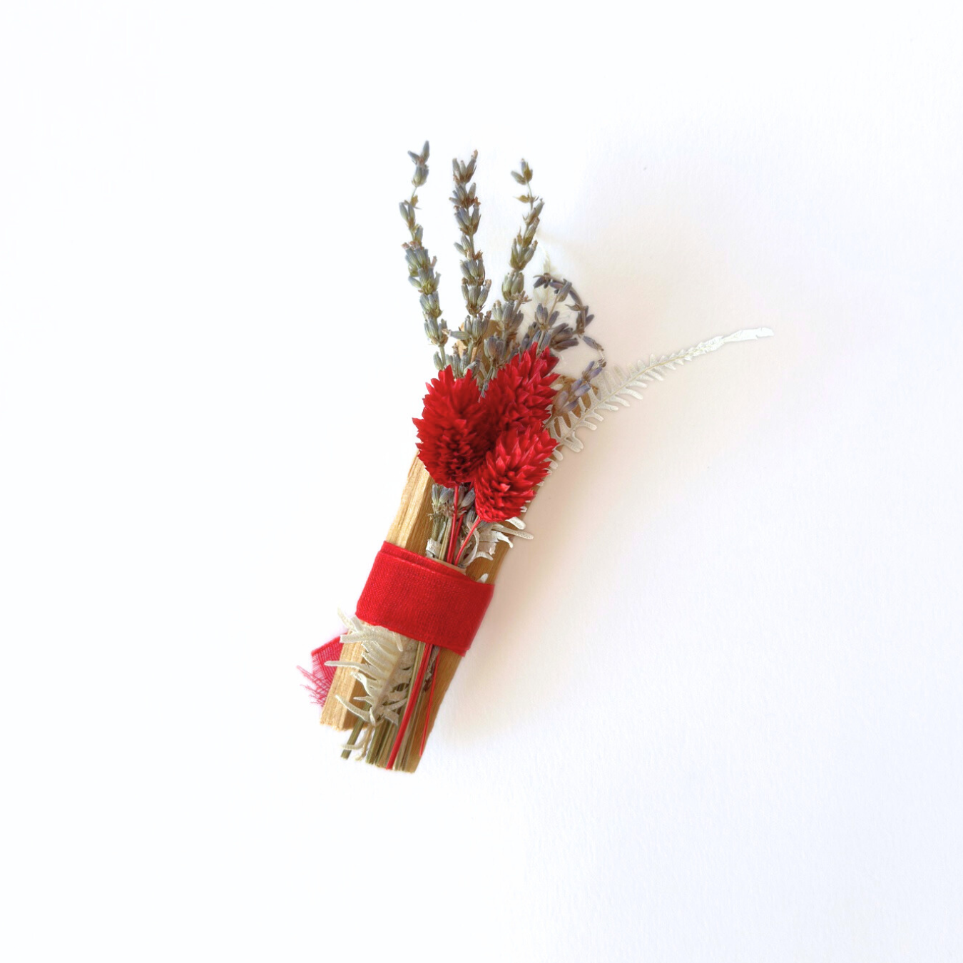 PALO SANTO & FLORAL BUNDLE - RED LAVENDER