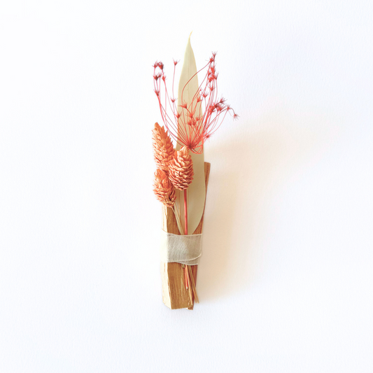 PALO SANTO & FLORAL BUNDLE - ORANGE FENNEL